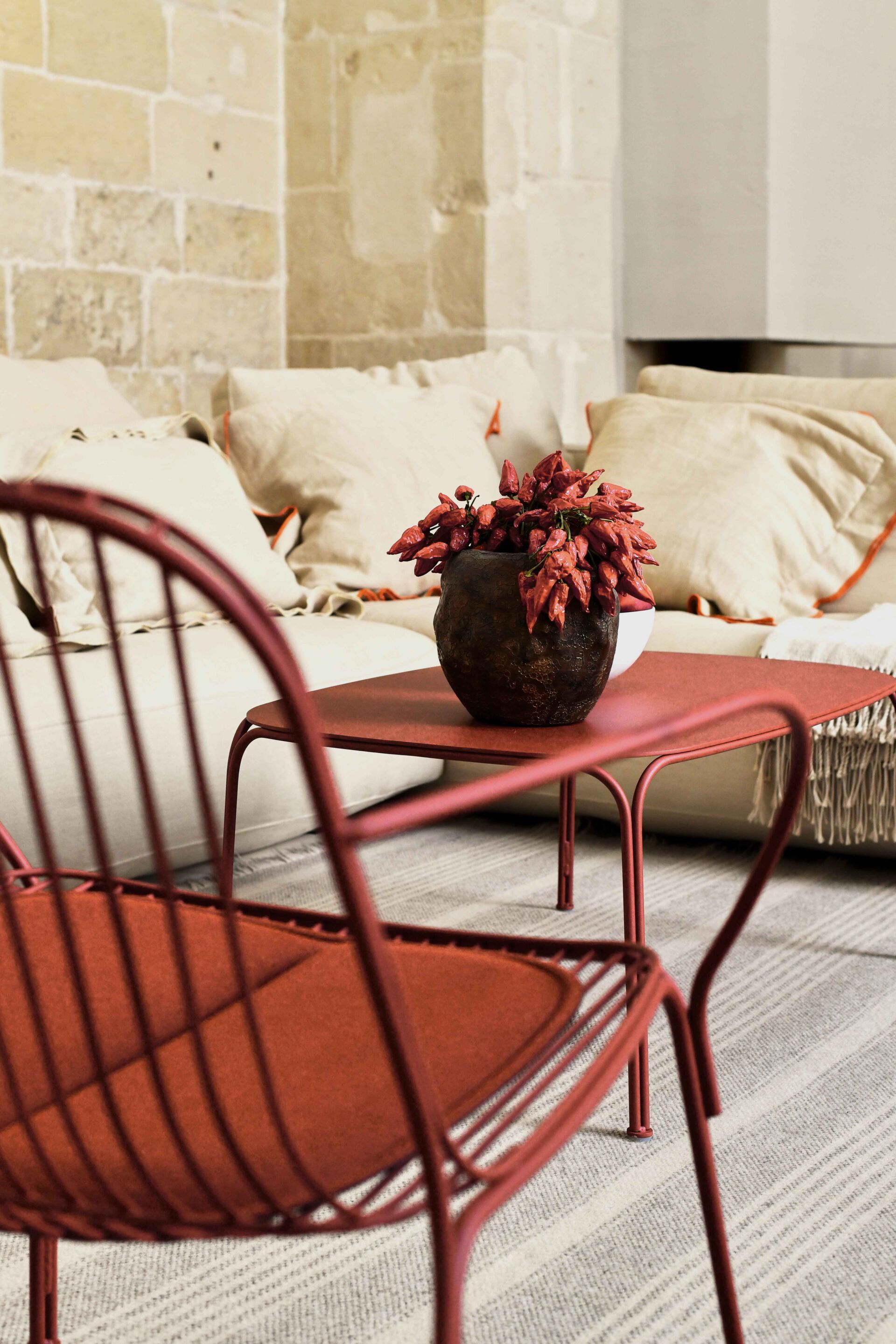 Садовое кресло из оцинкованной стали с подлокотниками Kartell Hiray ARCH-00023040 - Вид №12