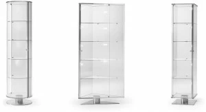 Reflex Стеклянная витрина со встроенной подсветкой Onis
