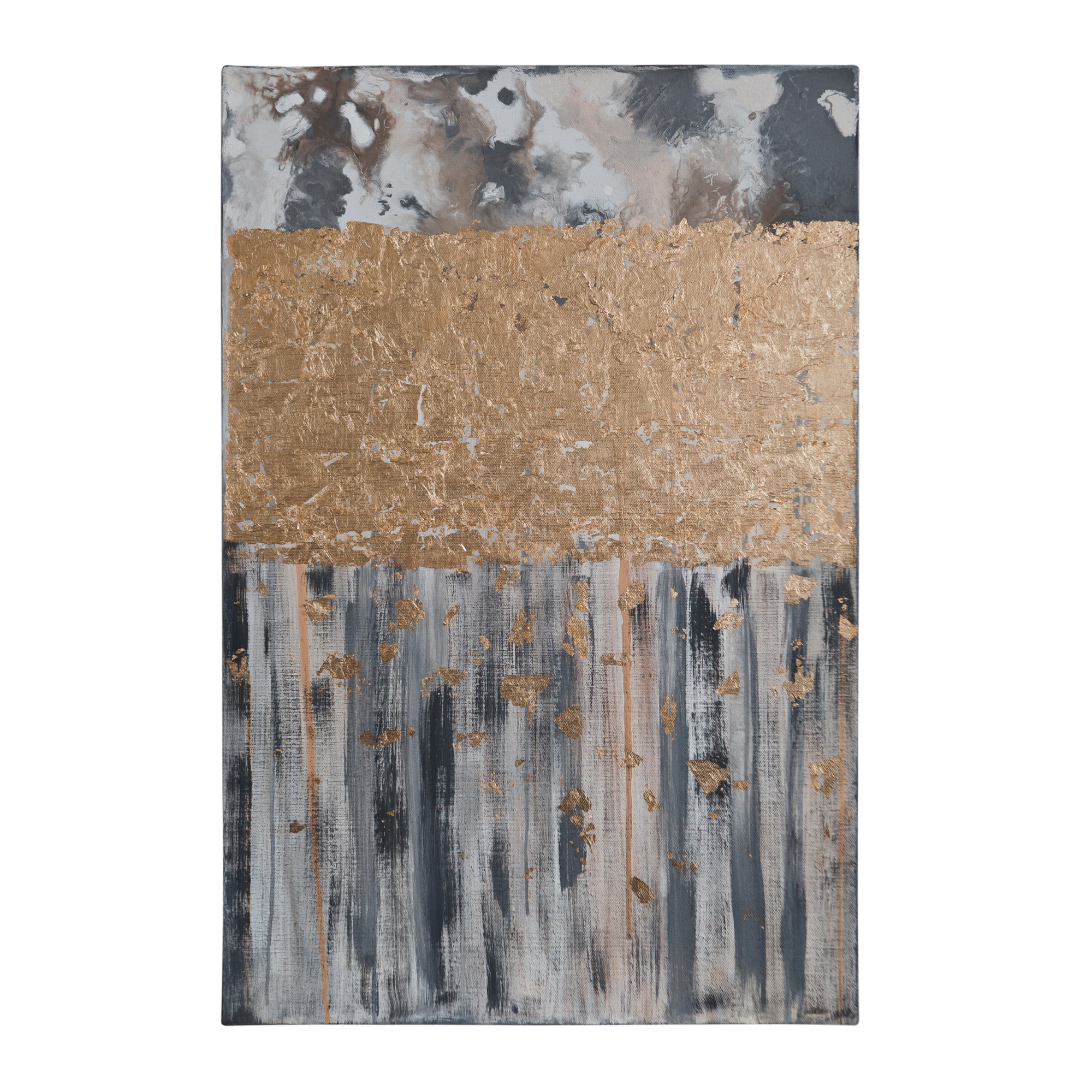 2000983228000 Картина "Golden stratum", 90х60 LA FORMA 