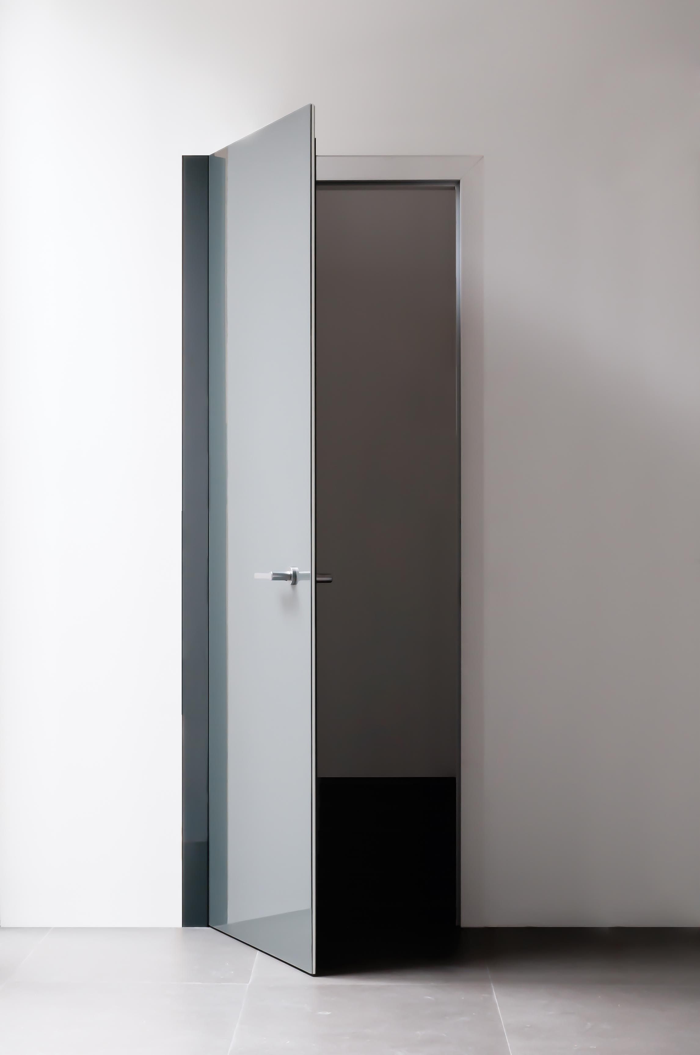 Стеклянная распашная дверь ALBED ARCH-00077811 - Вид №1