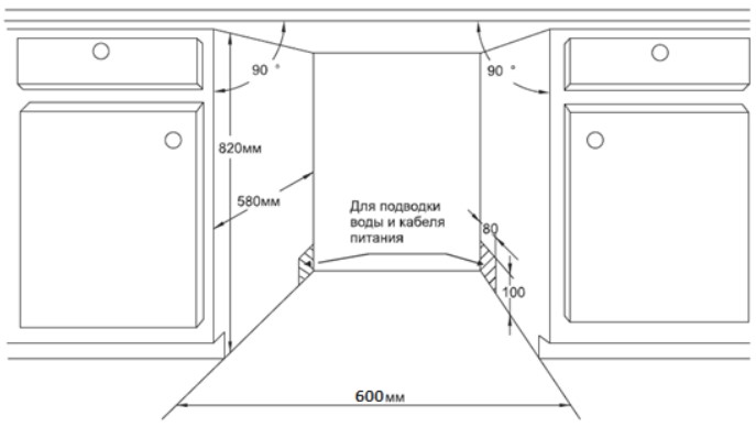 9013519 Встраиваемая посудомоечная машина Akpo Series 8 Autoopen ZMA45 STDN-0076978 - Вид №14