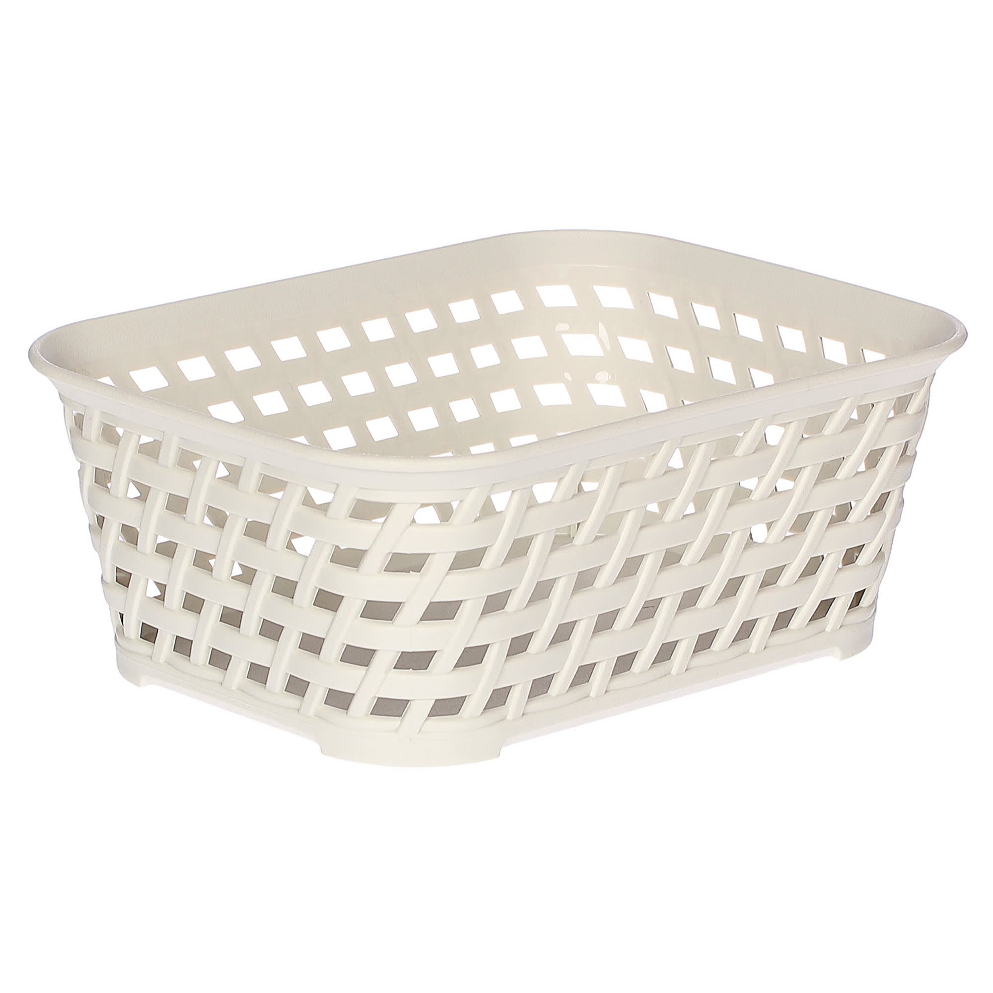 81979772 Корзина для хранения «», 1 л, 18.5х14х7 см, цвет белый Ротанг Santreyd 