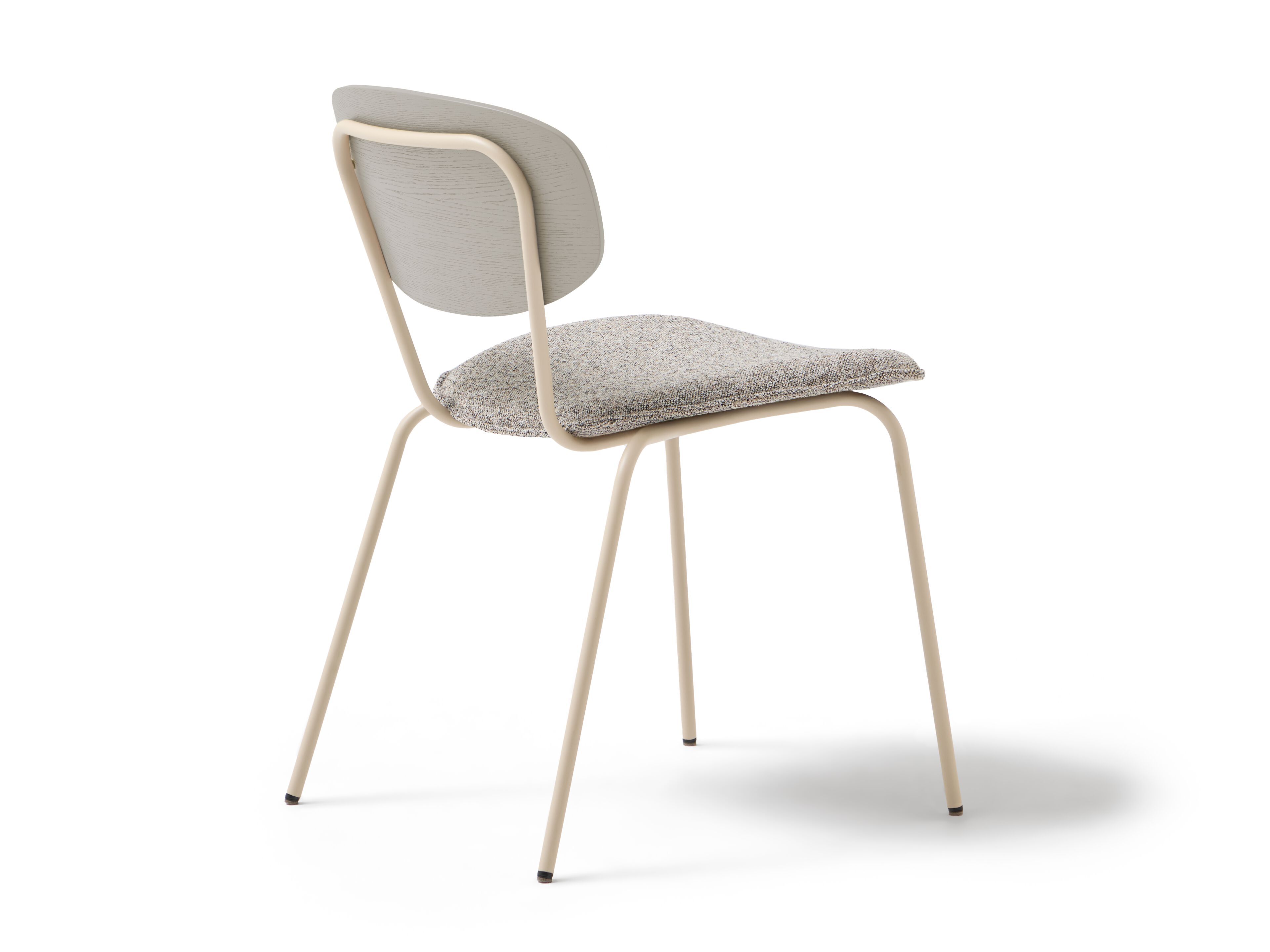 Стул из дерева и ткани MOBLIBERICA Silueta ARCH-00006286 - Вид №2