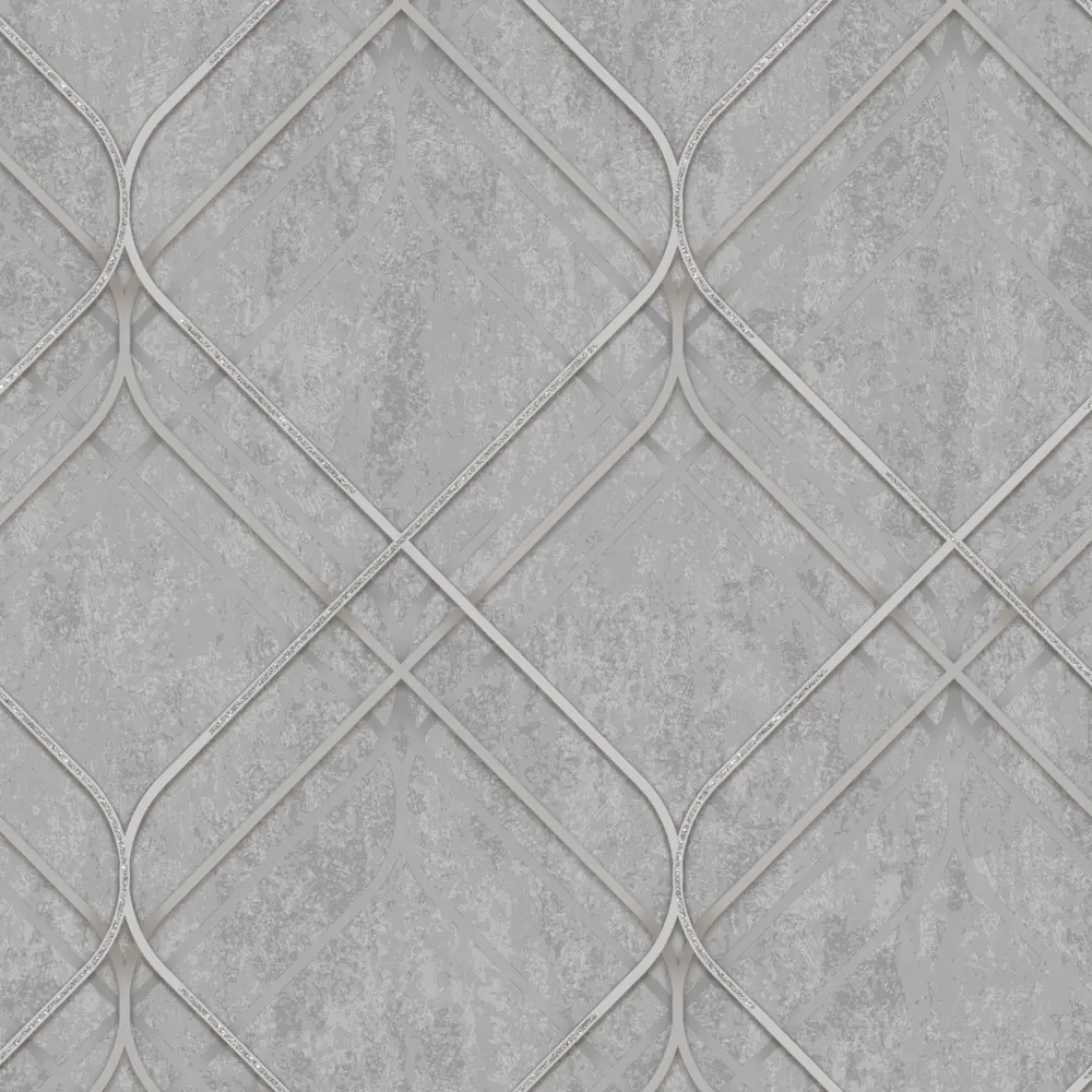 Флизелиновые обои NEW AGE Visconti серые для стильного интерьера 89369649 STLM-0815220 - Вид №1