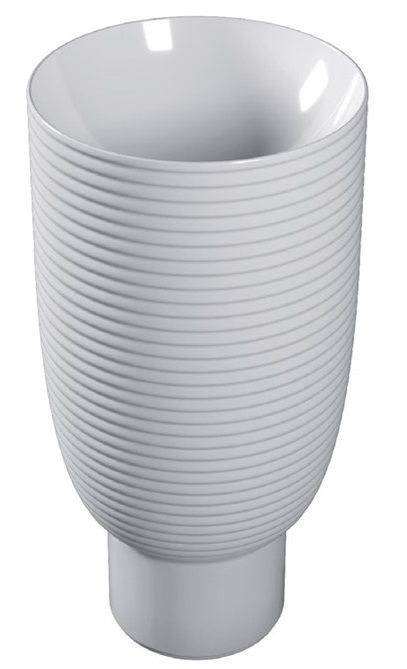 LO08542053 Напольная раковина стоящая круглая Disegno Ceramica Loom