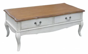 Журнальный столик белый с ящиками Mobilier de Maison ДОМАШНЯЯ ОБСТАНОВКА MOBILIER DE MAISON 017233 Белый