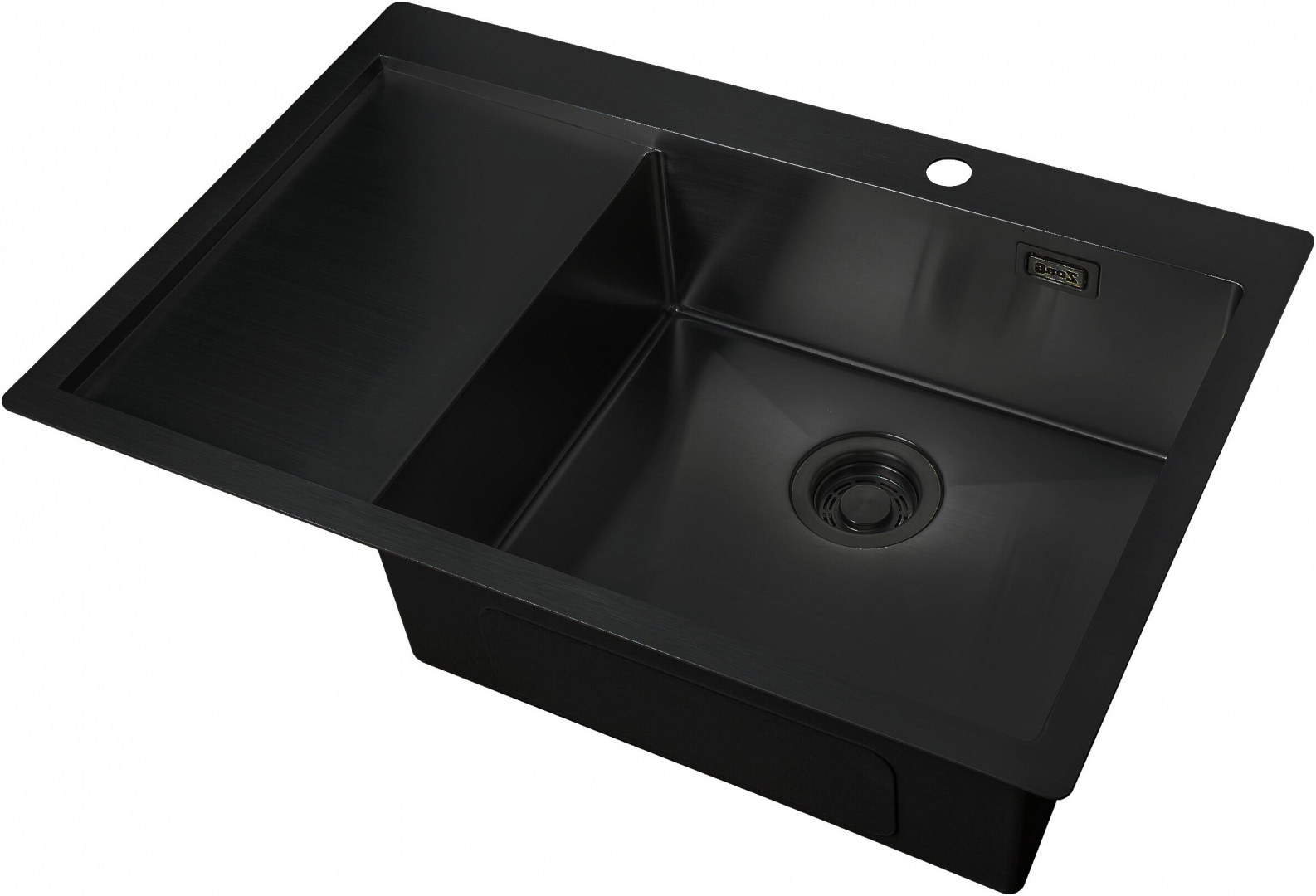 Мойка кухонная ZorG Light ZL R 780510-R GRAFIT из нержавеющей стали, графит