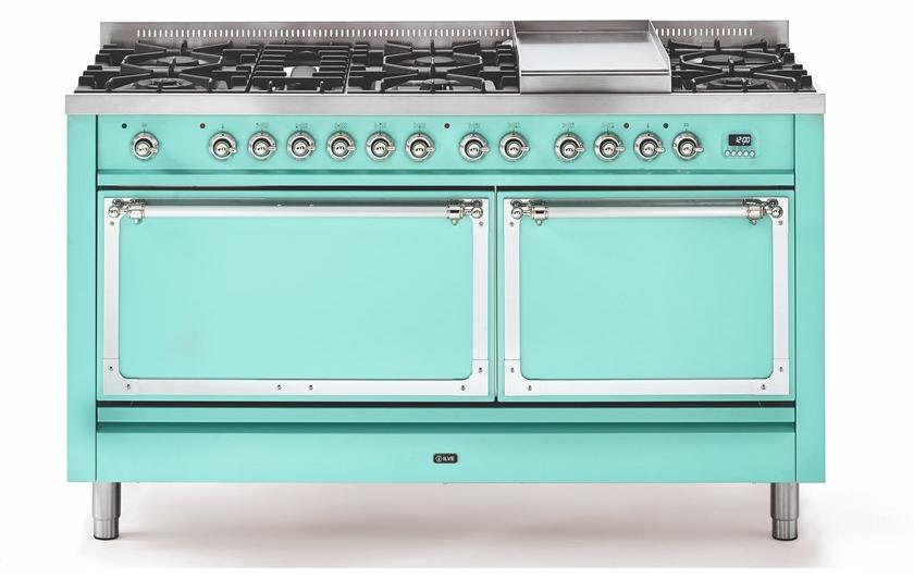 Ilve Отдельностоящая стальная кухня Nostalgie P15n Santreyd - Вид №4