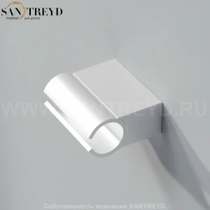 Держатель для ручного душа CRUB0969SP SQUARE хромированный матовый