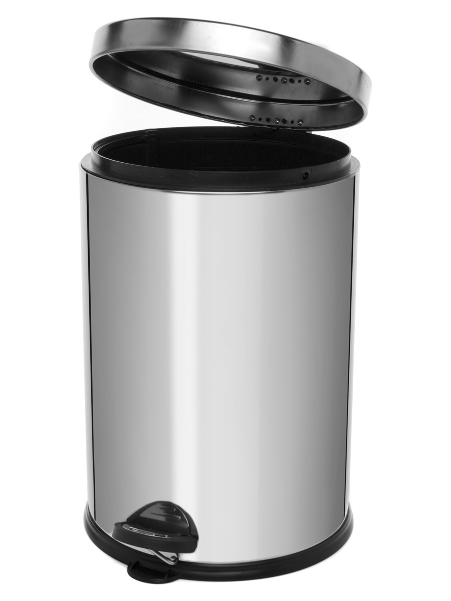 Вёдра с педалью и крышкой Cassiopea 20L Chrome NAVAKO 11507 - Вид №1