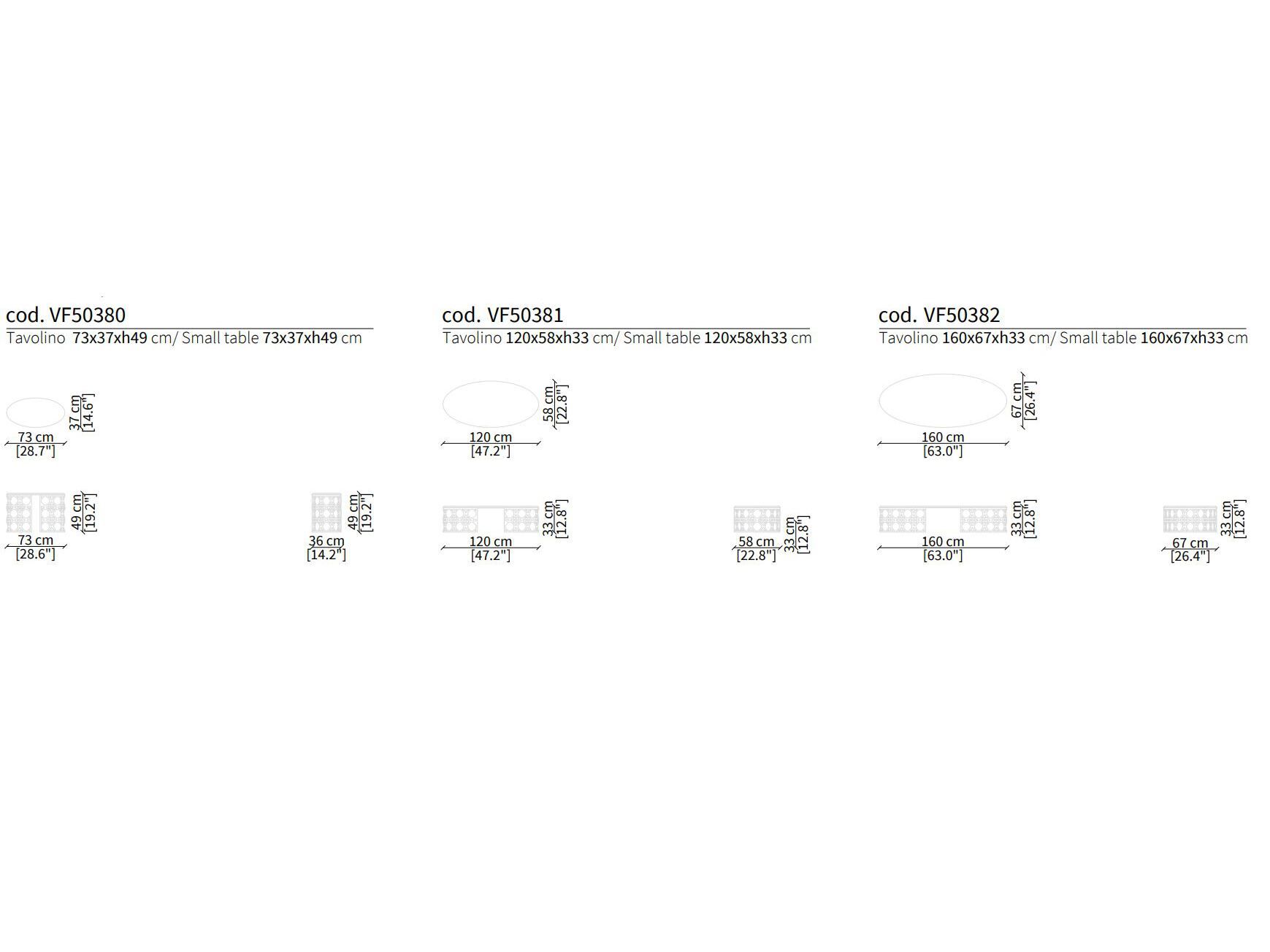Журнальный столик из металла и мрамора Vittoria Frigerio ESTE ARCH-00012381 - Вид №2