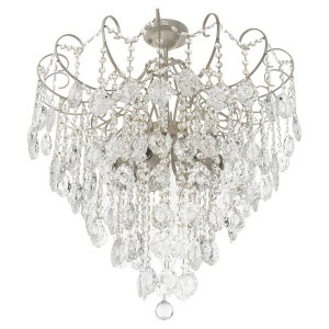 Потолочная люстра IDLamp Grace 299/8PF-Whitepatina IDLAMP ДИЗАЙНЕРСКИЕ, GRACE 181551 Белый