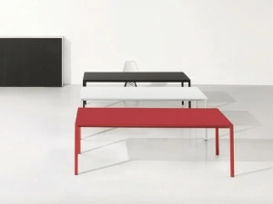 Ultom Прямоугольный стол из матового стекла Minimum