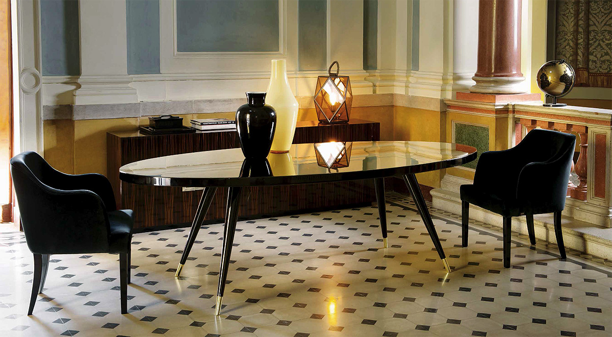 Стол  DOM EDIZIONI ANDREA ELLIPTIC 