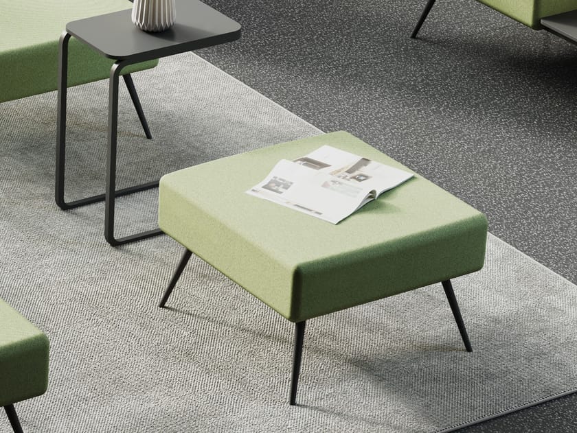 Квадратный пуф из ткани CUF Milano Diva ARCH-00145452