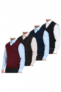5042986 Жилет трикотажный мужской в ассортименте  Одежда для официантов  размер 56-58