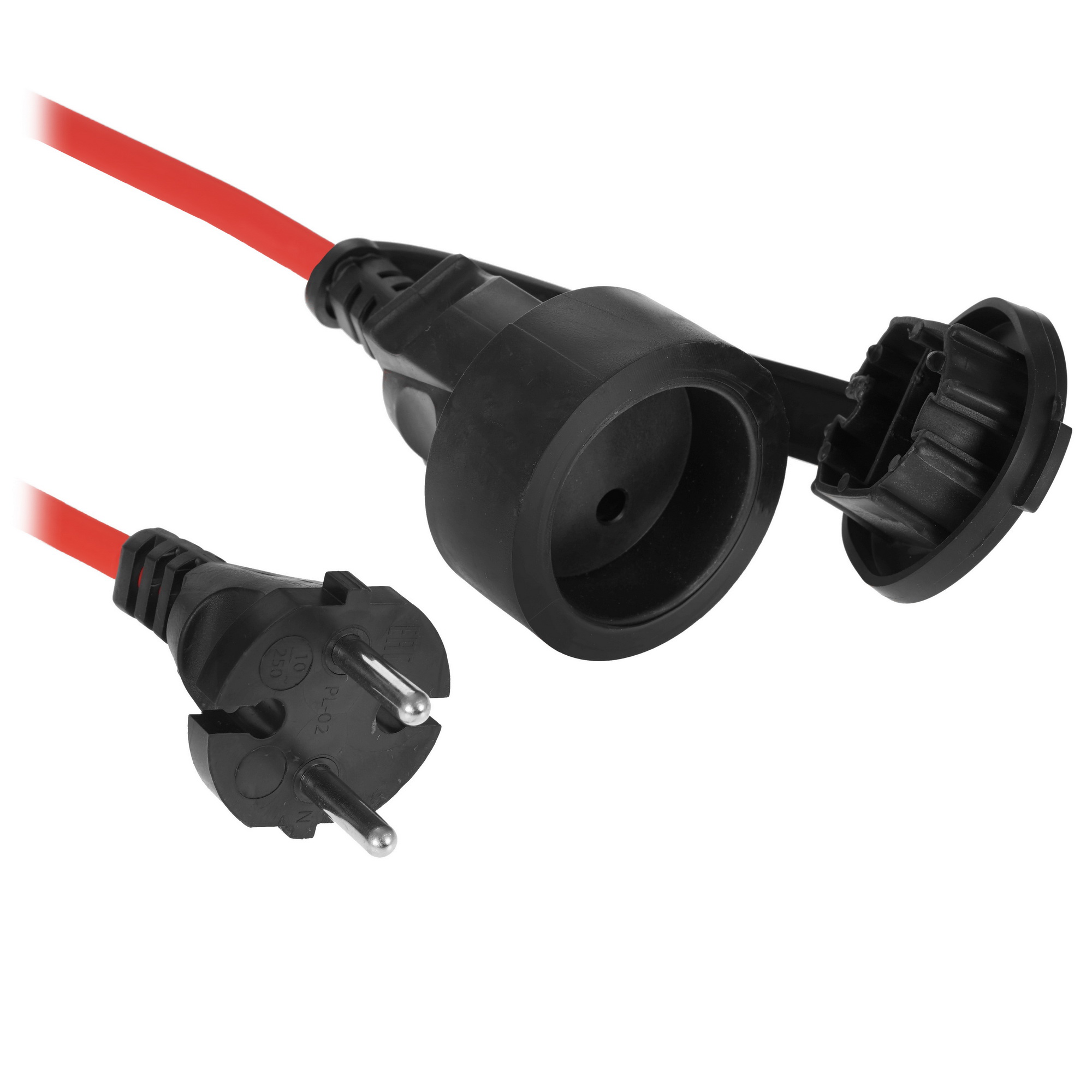 Удлинитель силовой Ресанта СУ-2х1-10/0 красный 9942648 STDN-0106052 - Вид №2