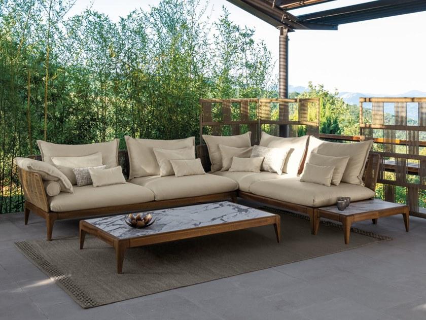 Talenti Садовый диван из модульной ткани Cruise teak sun-id-1435389 - Вид №1