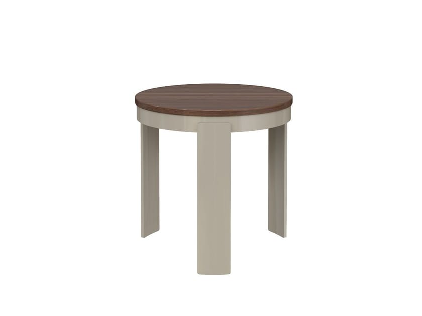 Круглый деревянный журнальный столик для гостиной GUERRA VANNI Studio Privè ARCH-00110170