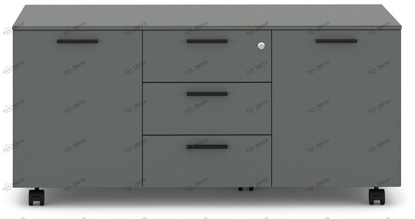 Bralco Низкий офисный шкаф на колесиках Operative sun-id-1370605