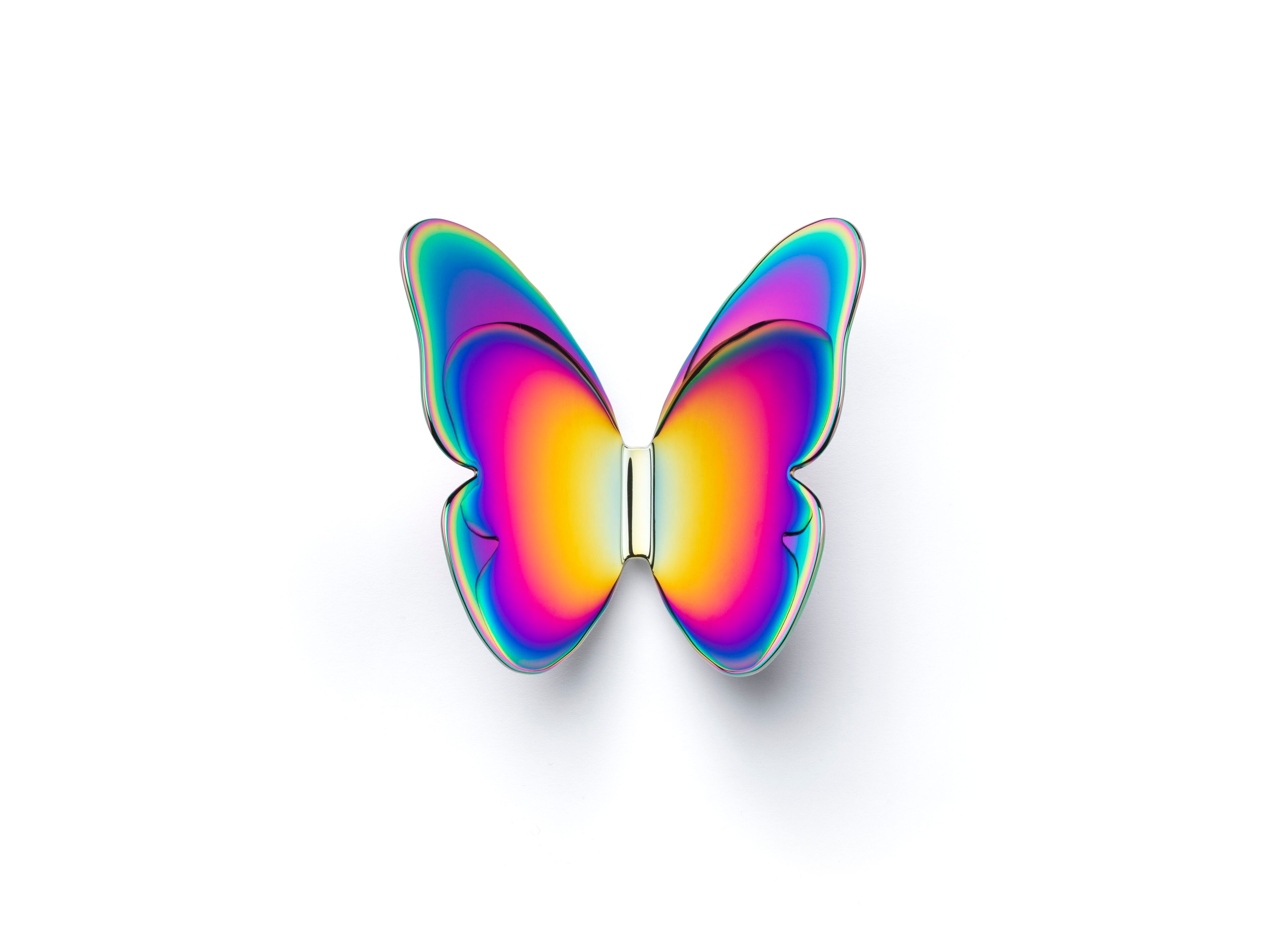 Стальная настенная вешалка GHIDINI1961 SINGLE BUTTERFLY ARCH-00111122