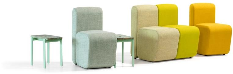 Blå Station Модульное тканевое кресло на контракт Bob Bla Station sun-id-1370502 - Вид №3