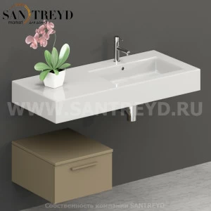 T04552PA2 Столешницы для использования в сочетании с тумбами и открытыми тумбами 45 см бежевая Globo ARREDO WOOD Италия