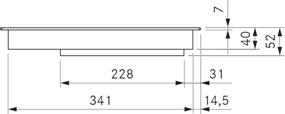 Встраиваемая индукционная плита из стеклокерамики Bora Bora Professional 3.0 ARCH-00117578 - Вид №2
