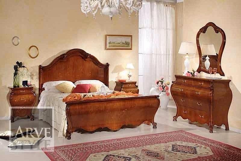 Arvestyle Двуспальная кровать из массива дерева Persia Lv-1259 - Вид №1