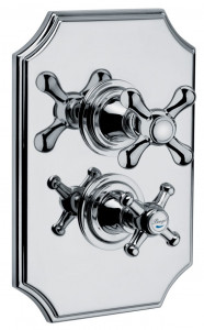 15549 Встроенный термостатический смеситель 1/2 ”с переключателем на 2 направления. Bongio Axel