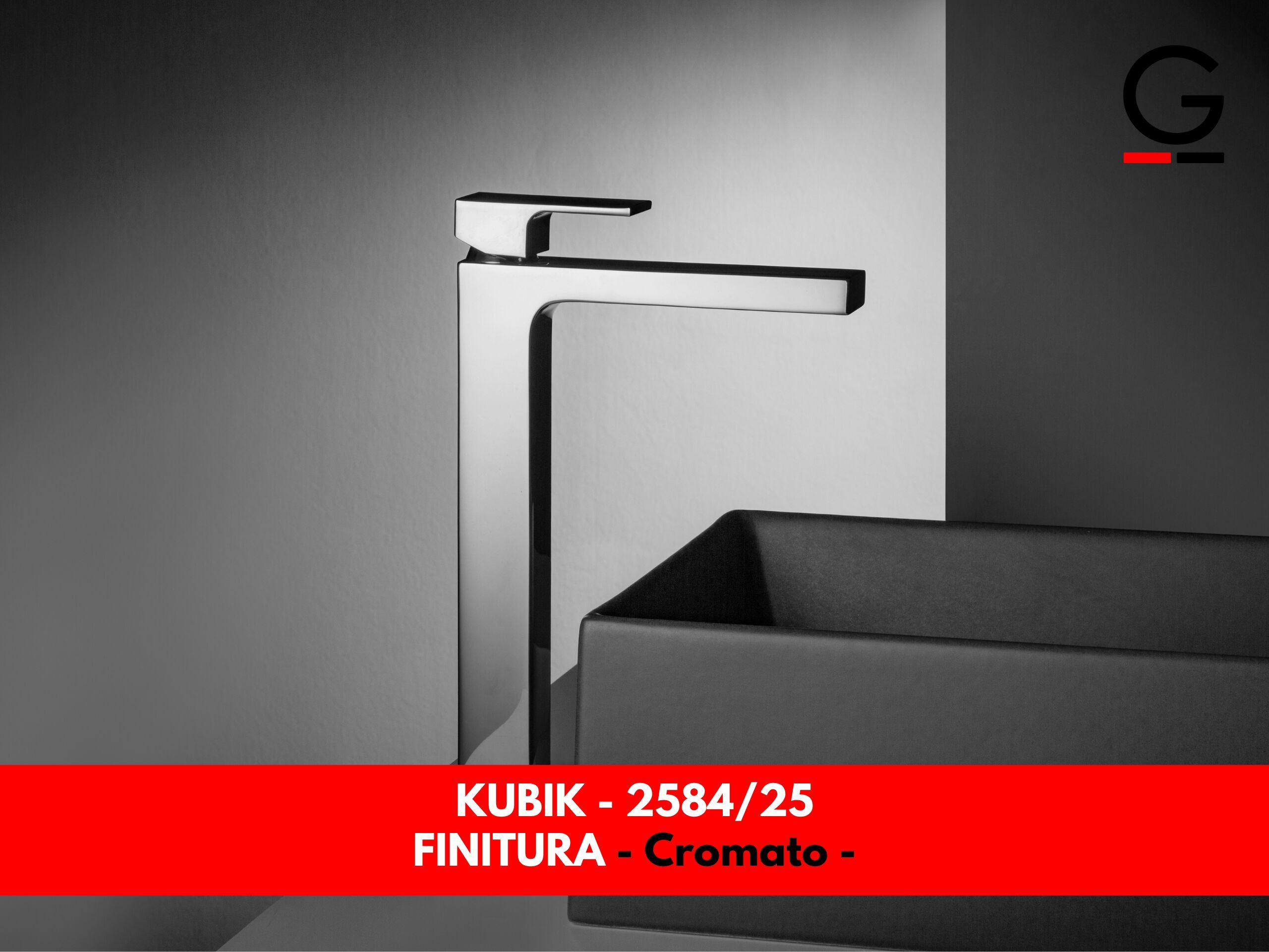 Смеситель для раковины с высоким верхом GATTONI Kubik ARCH-00113342 - Вид №2