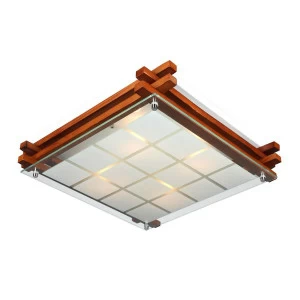 Потолочный светильник Omnilux OML-40527-04 OMNILUX OML-405 204491 Бежевый;белый