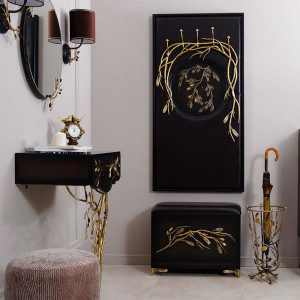 15015,11628 Прихожая Oliva Branch Каштан BOGACHO