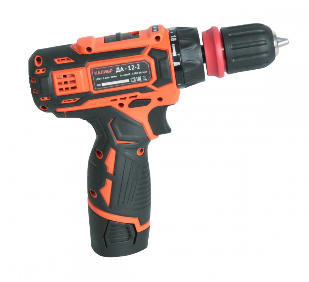 74269 Калибр Аккумуляторная дрель (Li-Ion) ДА-12-2  - Вид №3