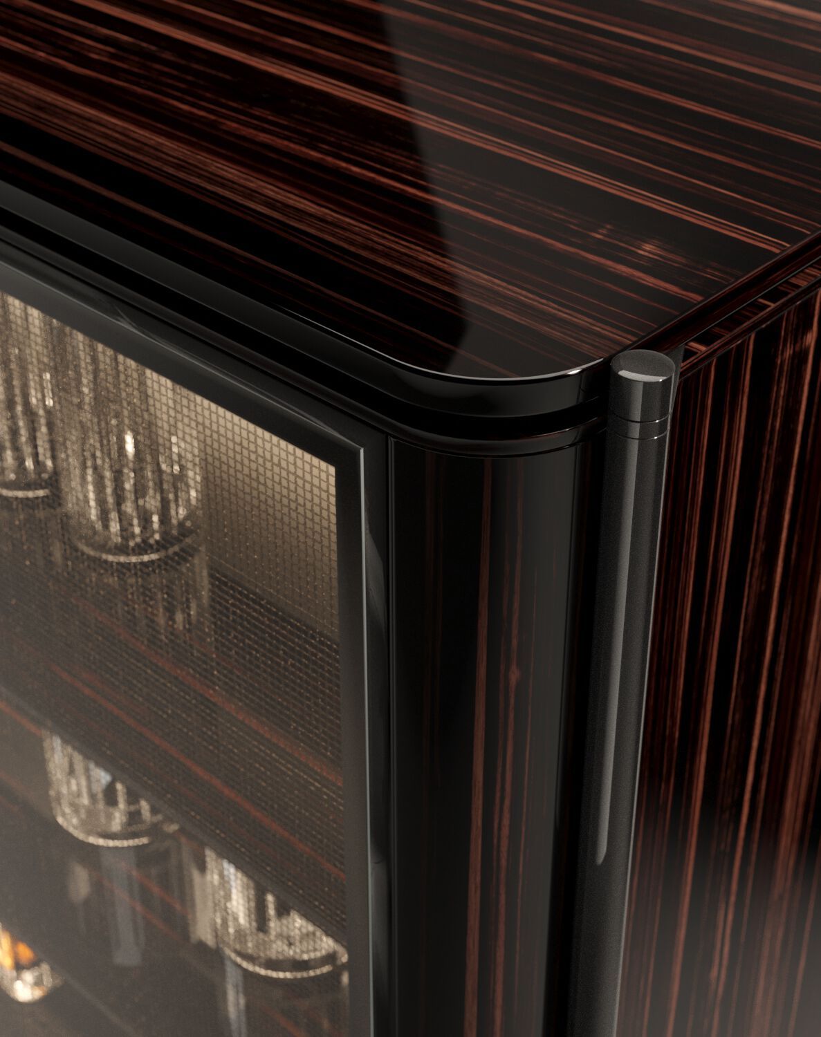 Деревянная витрина со встроенным освещением MisuraEmme Сибуя ARCH-00081624 - Вид №5