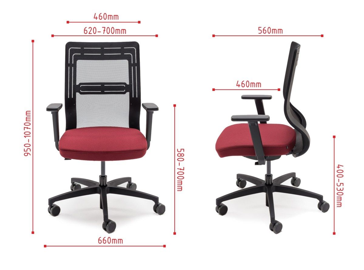 Офисное кресло с колесами с подлокотниками MDD TANYA ARCH-00062620 - Вид №6