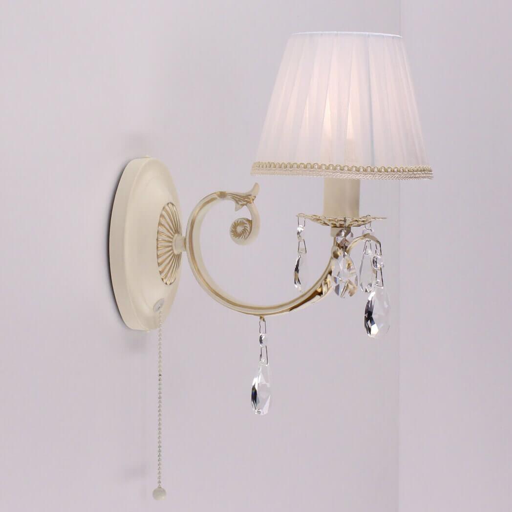 Бра настенное белое с золотым Citilux "Элиза" CL423311 CITILUX ЭЛИЗА 00-3927676 Белый;золото  - Вид №1