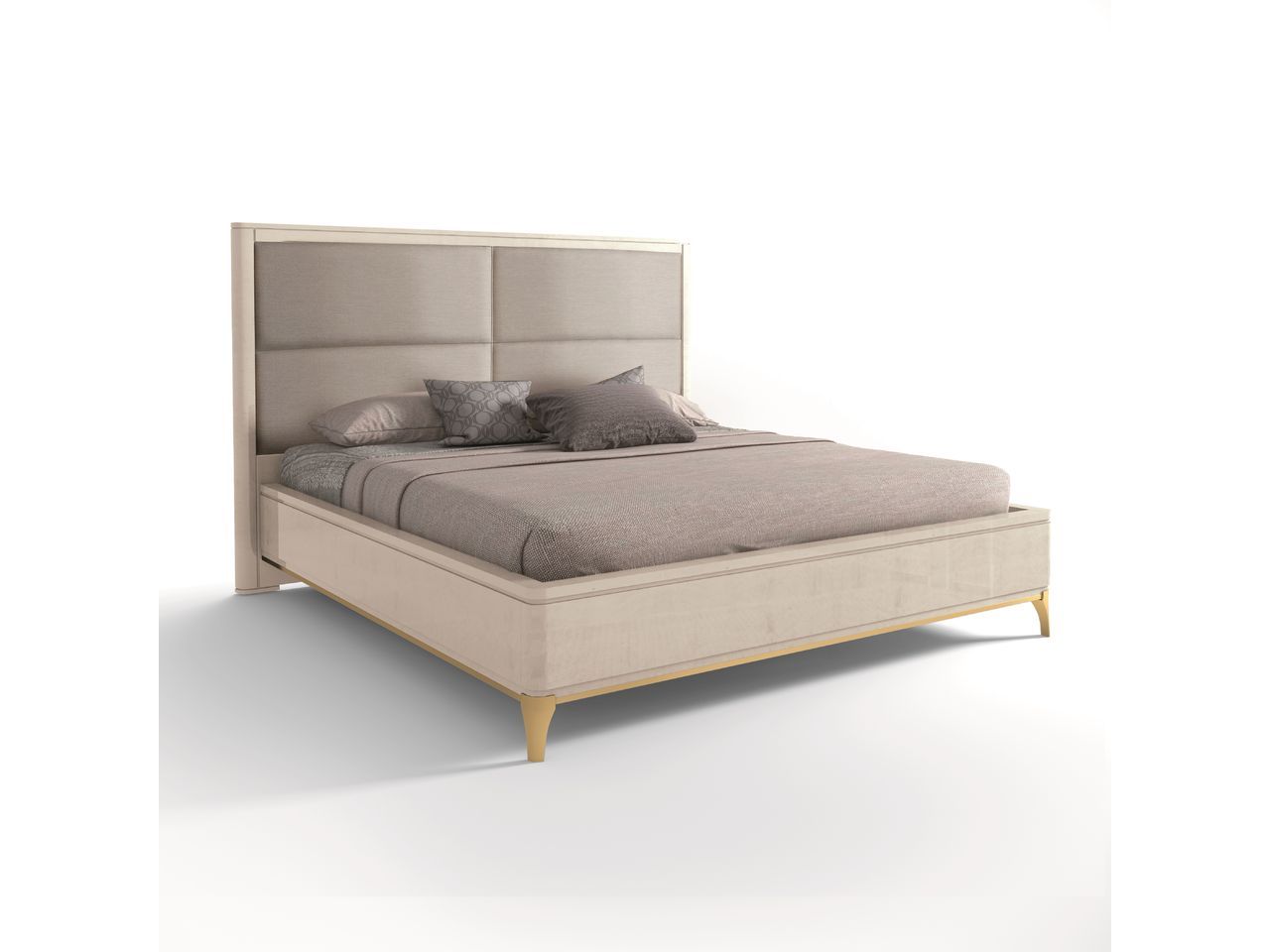 Деревянная кровать с мягким изголовьем Hurtado Evolution ARCH-00123796 - Вид №8