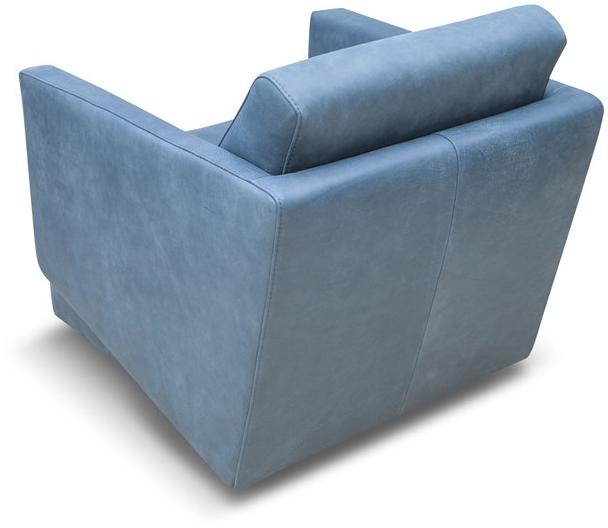 Rossini Sofas Вращающееся кресло с кожаной обивкой Freedom sun-id-1385918 - Вид №2