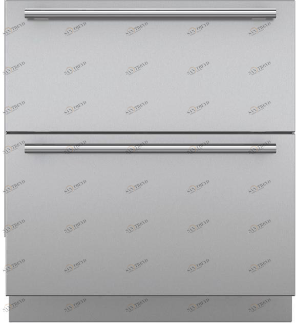 Sub-Zero Напольный холодильник из нержавеющей стали класса а + Designer Icbid-30r 