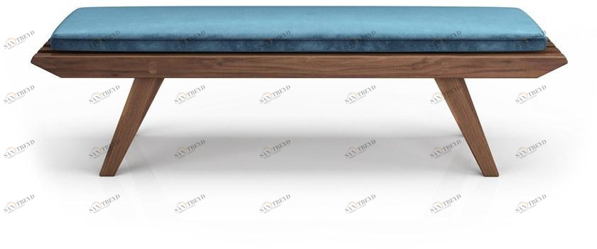 Huppé Мягкая скамейка из ореха Frida 3406-3406tu HUPPE