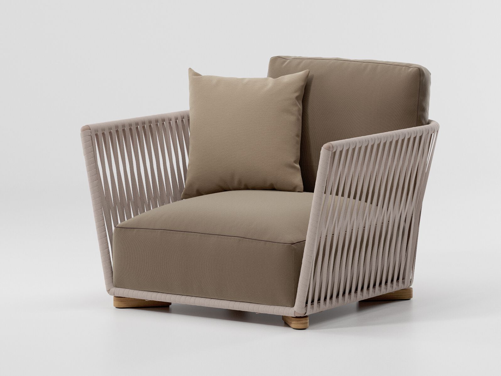 Садовое кресло с подлокотниками Kettal Grand Bitta ARCH-00039031