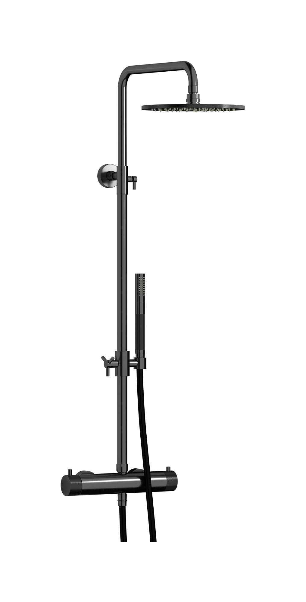 Настенная термостатическая душевая колонна с ручным душем IB промышленность ARCH-00033258 - Вид №2