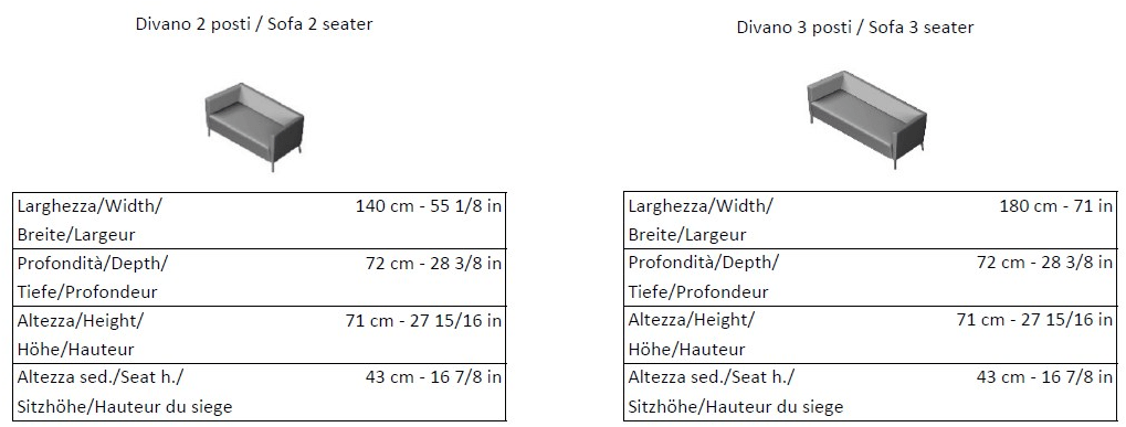 La Cividina Тканевый диван контрактный Holiday sun-id-1421567 - Вид №5
