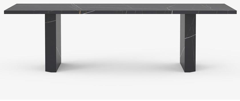 Miter Прямоугольный обеденный стол из керамогранита Atlas sun-id-1416636 - Вид №1