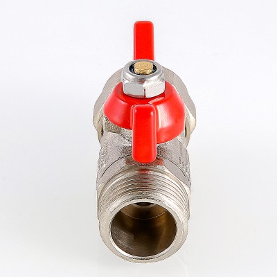 VT.341.N.1604 Кран шаровой с обжимным соединением и наружной резьбой Valtec 16 х 1/2"  - Вид №6