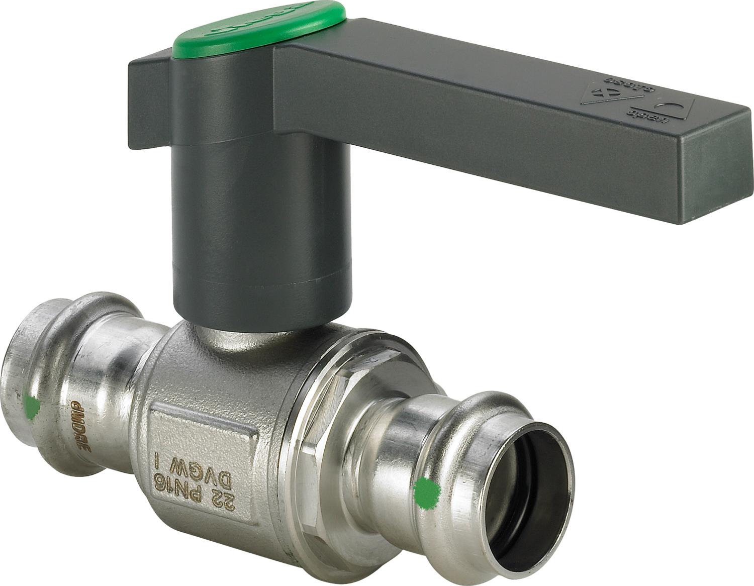 Viega Шаровой кран Easytop Inox 2370 (554774) 554 774