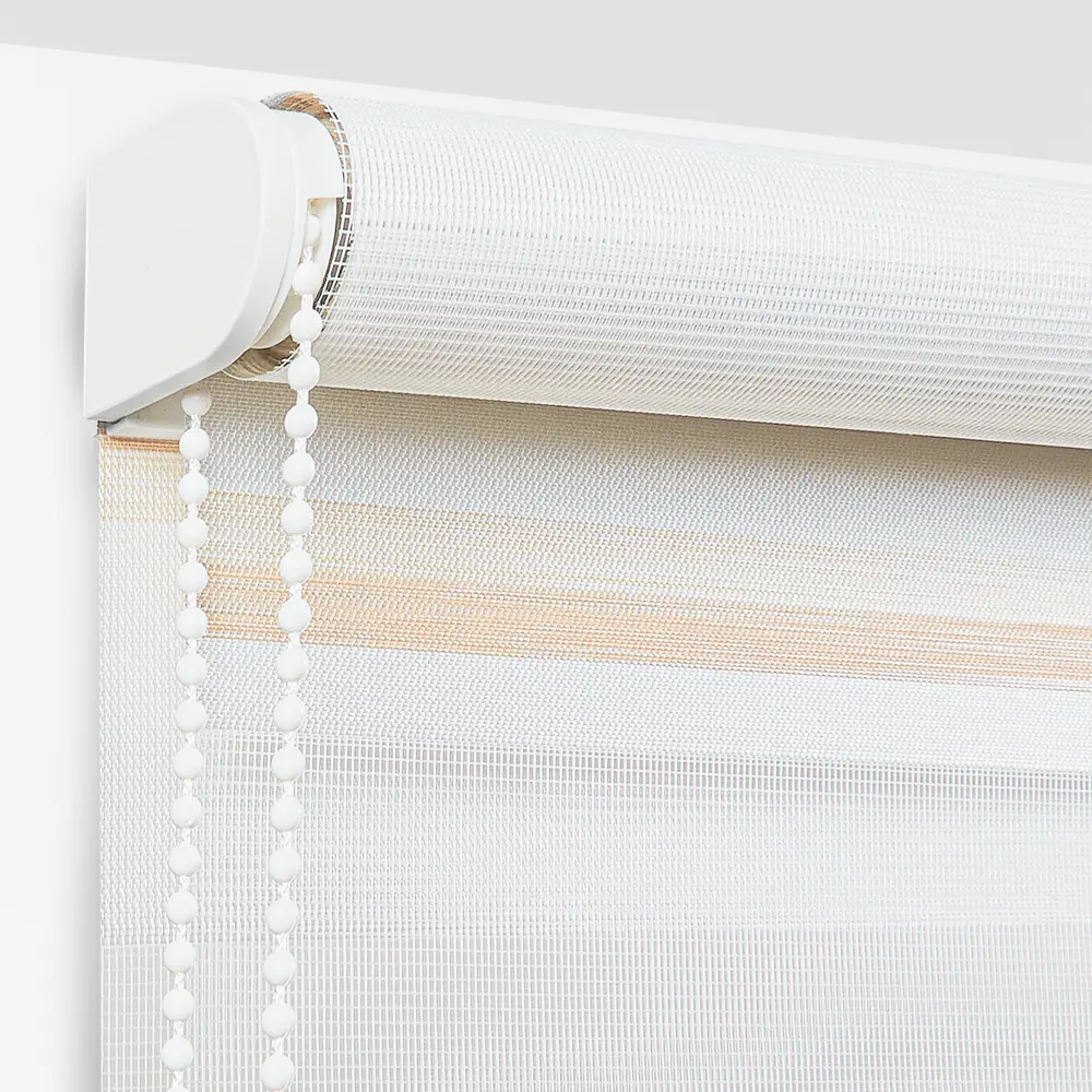 Штора рулонная день-ночь Лечче 55x160 см бежево-молочная MIAMOZA STLM-2113769 - Вид №2