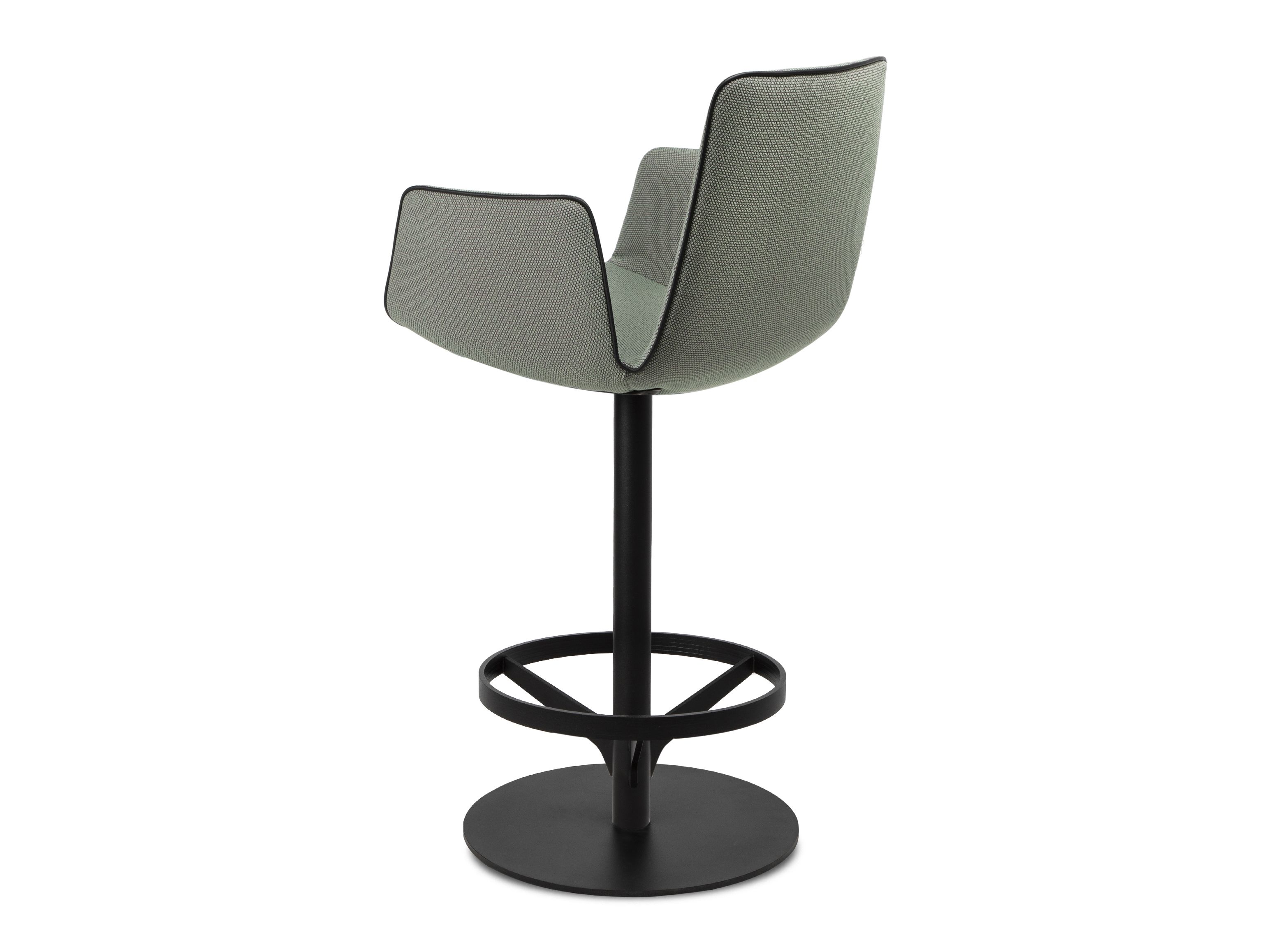 Тканевый кухонный поворотный стул с подлокотниками Freifrau Amelie ARCH-00033936 - Вид №1