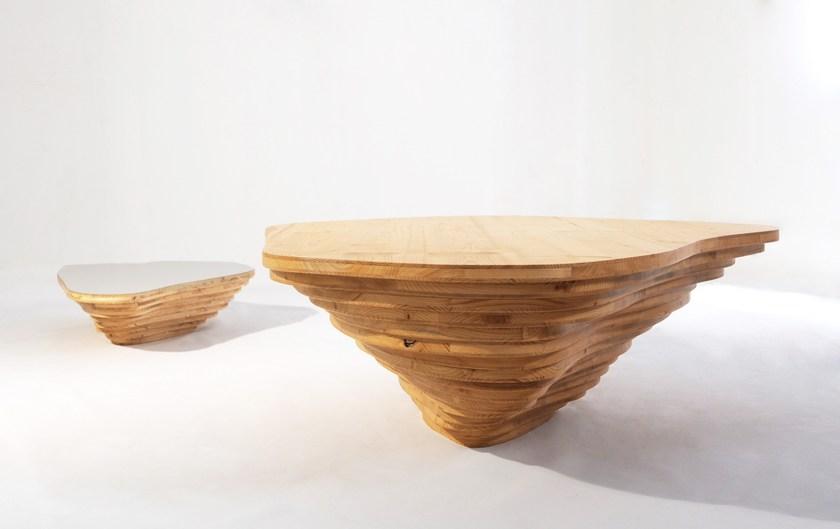 smarin Низкий деревянный журнальный столик Livingisland sun-id-1379025 - Вид №7